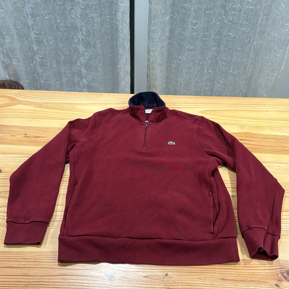 Lacoste quarter zip